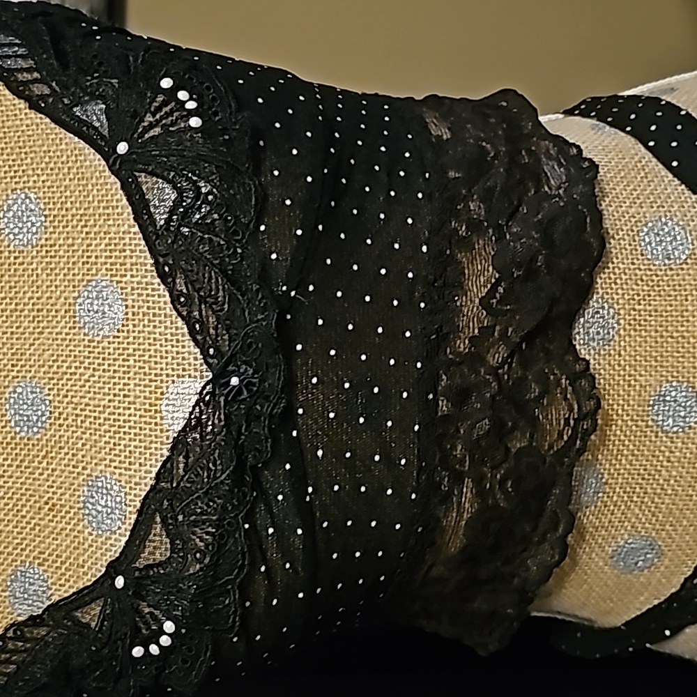 Sexy black lingerie set, never worn